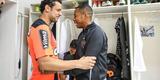 Novo atacante do Atltico participou de ltimo treino antes de clssico contra o Cruzeiro