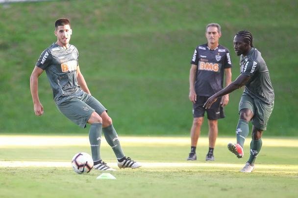 Na Cidade do Galo, Atlético fechou preparação visando ao jogo contra o Cerro Porteño