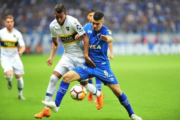 As melhores fotos do primeiro tempo de Cruzeiro x Boca Juniors, no Mineiro, pela Libertadores