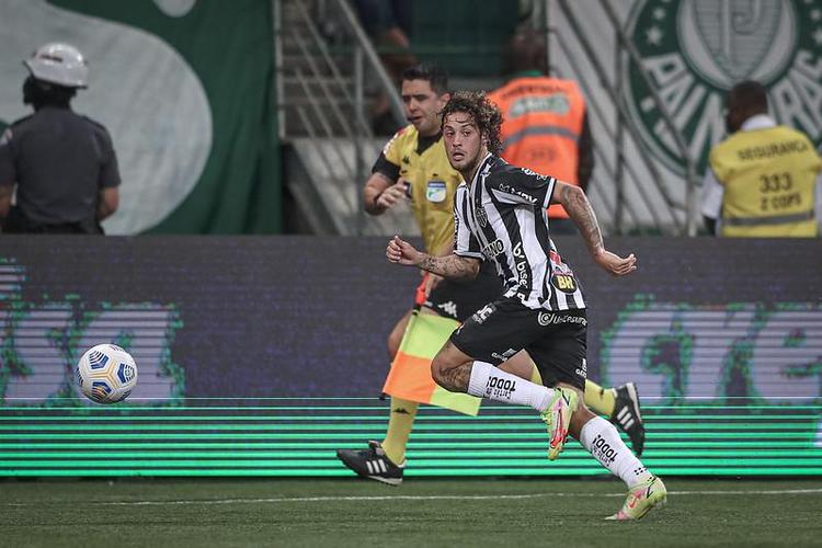 Zaracho empatou o jogo para o Atlético no Allianz Parque com Zaracho: 1 a 1