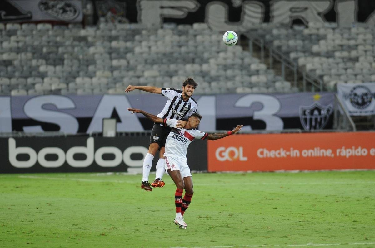 Imagens do jogo entre Atltico e Flamengo, no Mineiro, pelo Brasileiro
