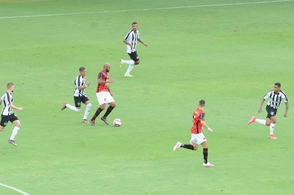 Fotos do jogo entre Atltico e Pouso Alegre, no Mineiro, em Belo Horizonte, pela oitava rodada do Campeonato Mineiro de 2021