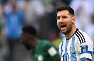 Argentina perdeu por 2 a 1, de virada, para a Arbia Saudita na estreia da Copa do Mundo