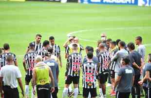 Fotos do jogo entre Atltico e Fortaleza, no Mineiro, pela primeira rodada do Campeonato Brasileiro de 2021