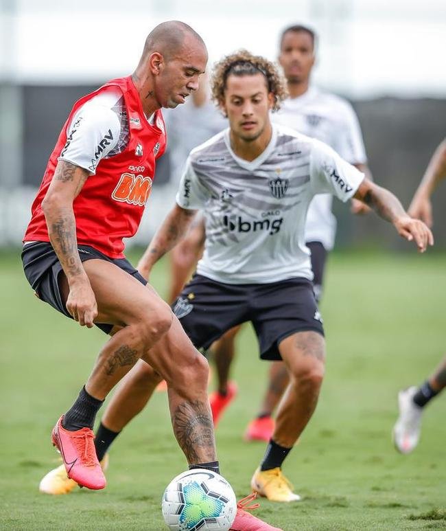 Veja fotos do treino do Atl�tico