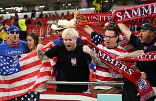 Ir e Estados Unidos se enfrentaram no Estdio Al Thumama, pelo Grupo B da Copa do Mundo
