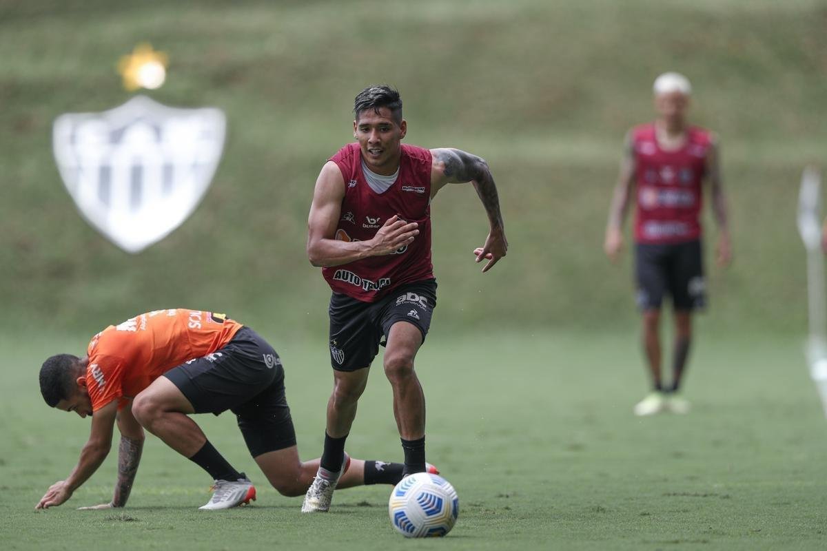 Treinamento do Atltico neste sbado, aps o ttulo brasileiro