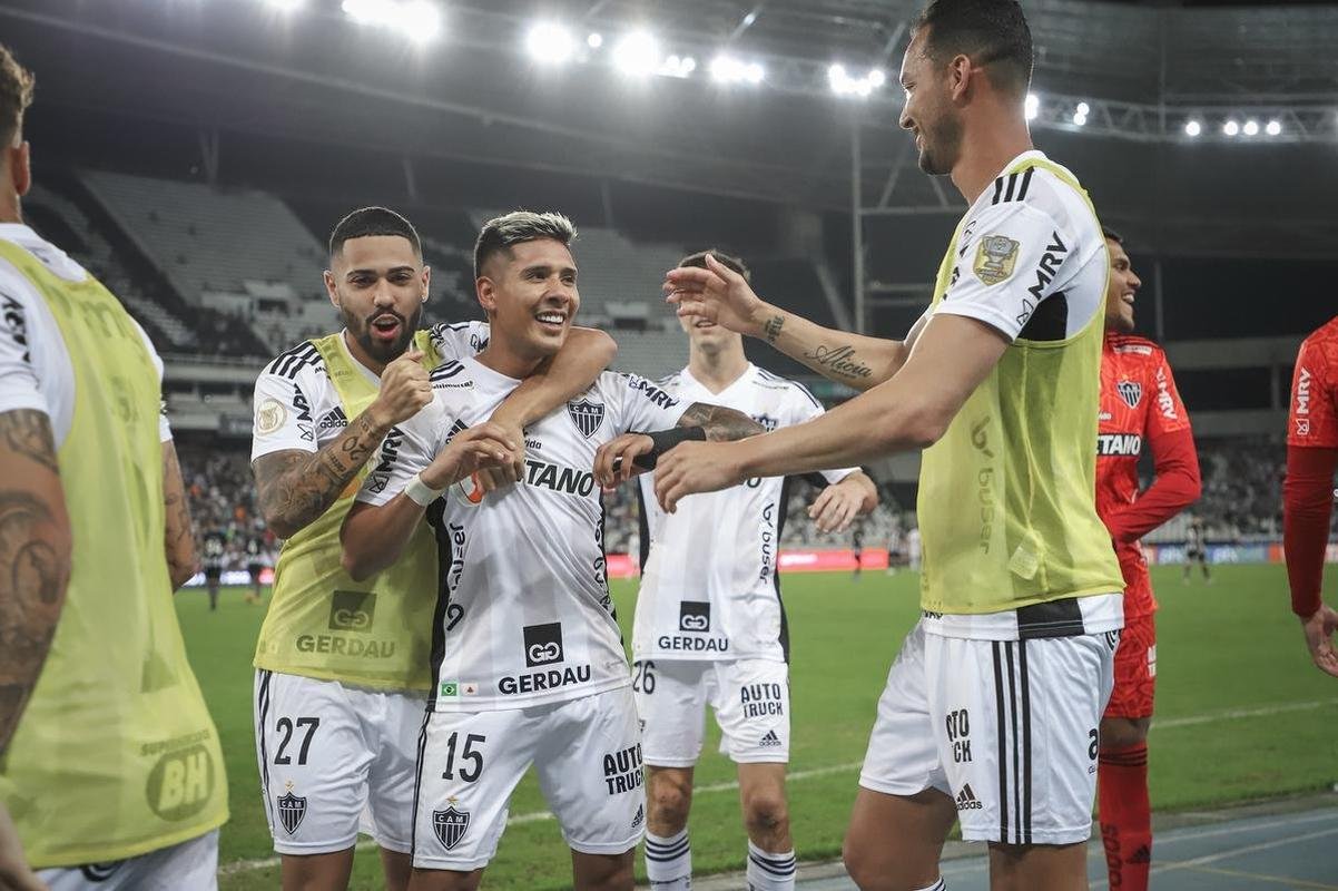 Botafogo x Atltico: veja fotos do jogo no Nilton Santos