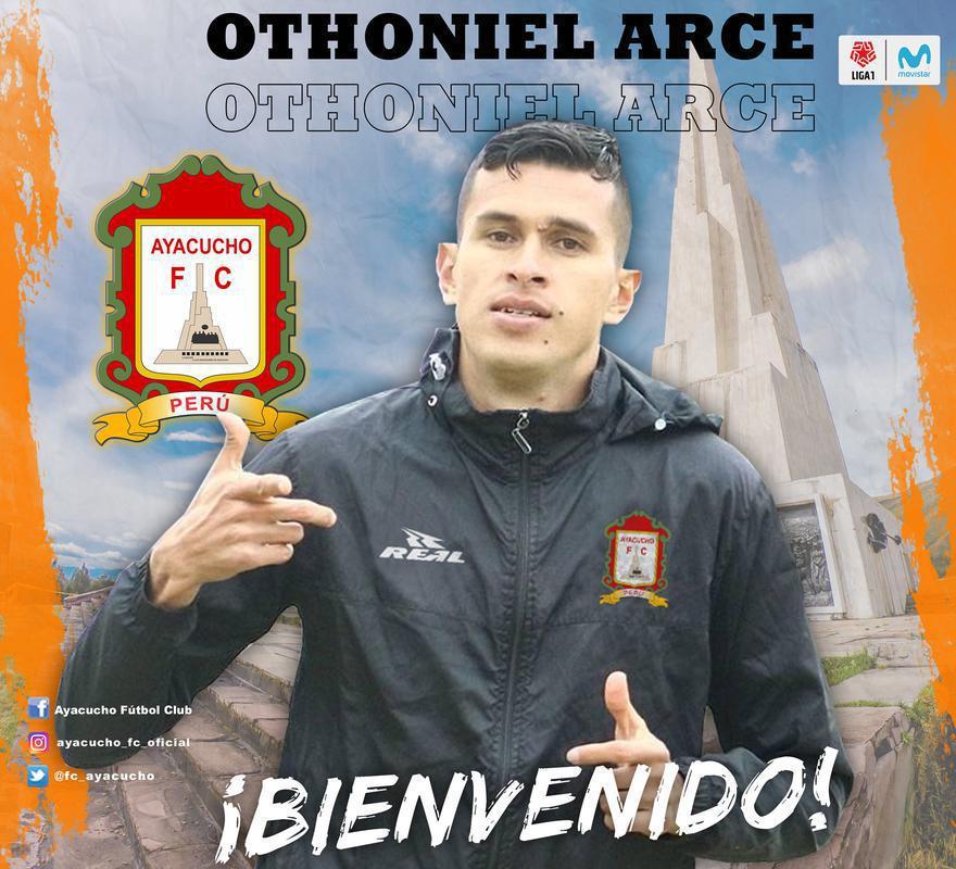 Othoniel Arce, atacante (Ayacucho, do Peru)