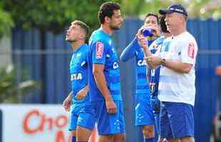 Cruzeiro encerrou nesta tera-feira (16/1) sua preparao para o jogo contra o Tupi