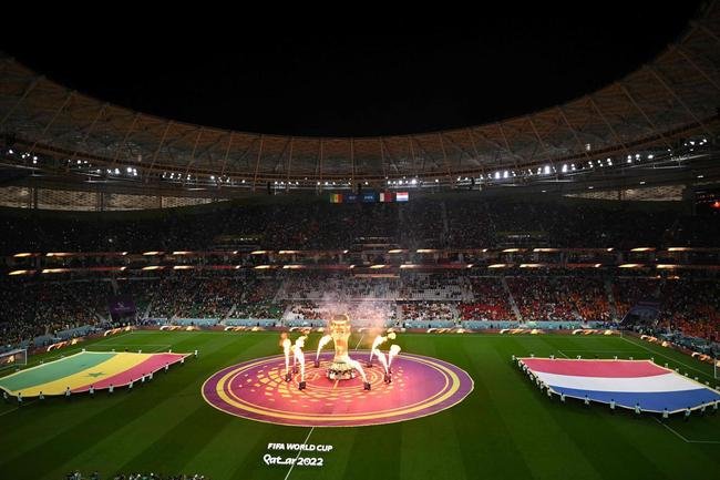 Fotos do jogo entre Senegal e Holanda no Estdio Al Thumama, pelo Grupo A da Copa do Mundo, no Catar
