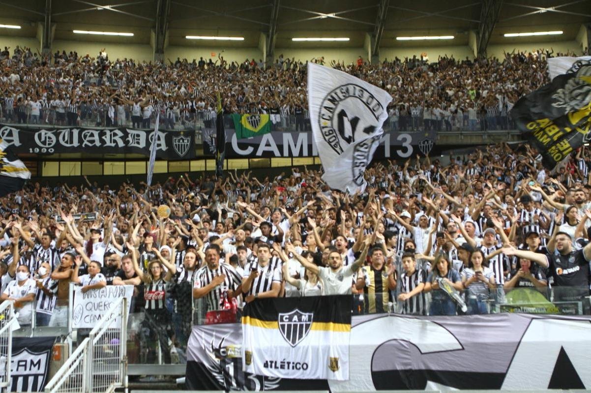 Fotos da torcida do Atltico no Mineiro durante a partida contra o Juventude pela 34 rodada do Campeonato Brasileiro