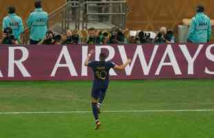 Mbappé marca o seu segundo gol e empata para a França diante da Argentina na final da Copa do Mundo, no Estádio Icônico de Lusail, no Catar