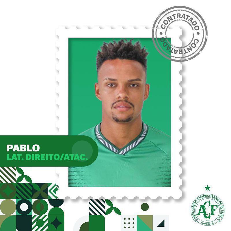 Pablo, lateral-direito e atacante (Chapecoense)