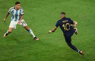 As melhores imagens da final da Copa do Mundo entre Argentina e Frana, no Estdio Icnico de Lusail, no Catar