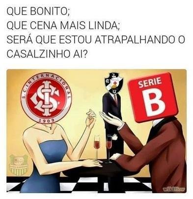 Confira os memes da queda do Internacional