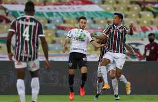 Fluminense e Atltico se enfrentaram nesta quarta-feira, no Mineiro