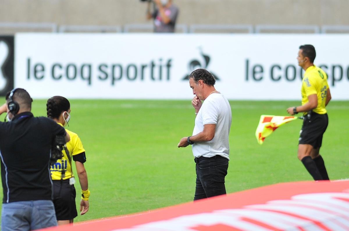 Fotos do jogo entre Atltico e Tombense, neste sbado, pela semifinal do Campeonato Mineiro