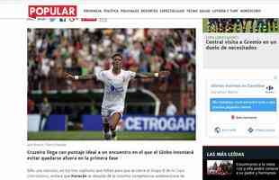 Imprensa argentina analisa a partida entre Cruzeiro e Huracn
