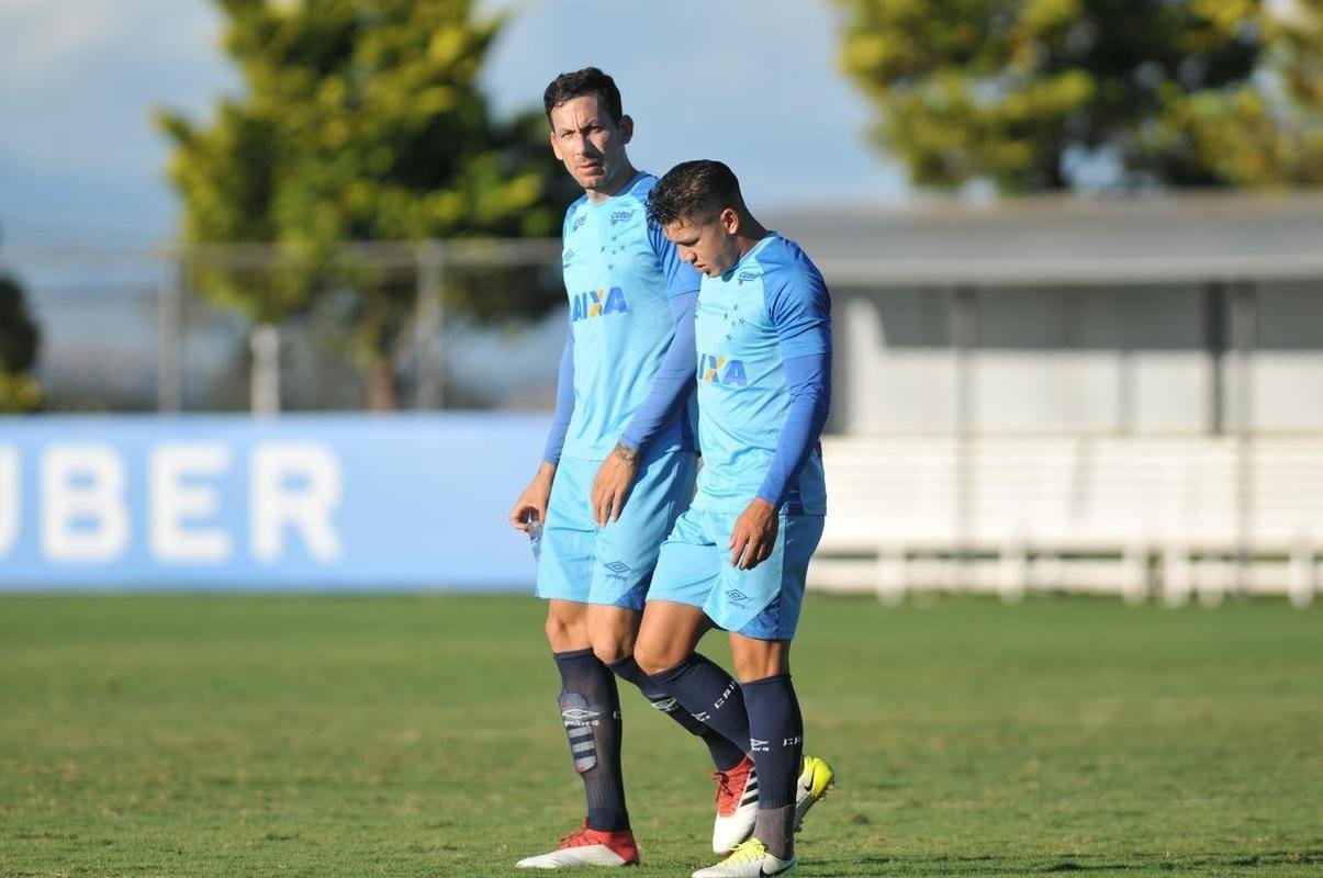 Lucas Romero pelo Cruzeiro na temporada 2018