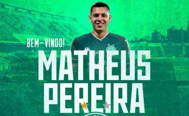 Matheus Pereira refora o Guarani na disputa do Campeonato Paulista, da Copa do Brasil e da Srie B