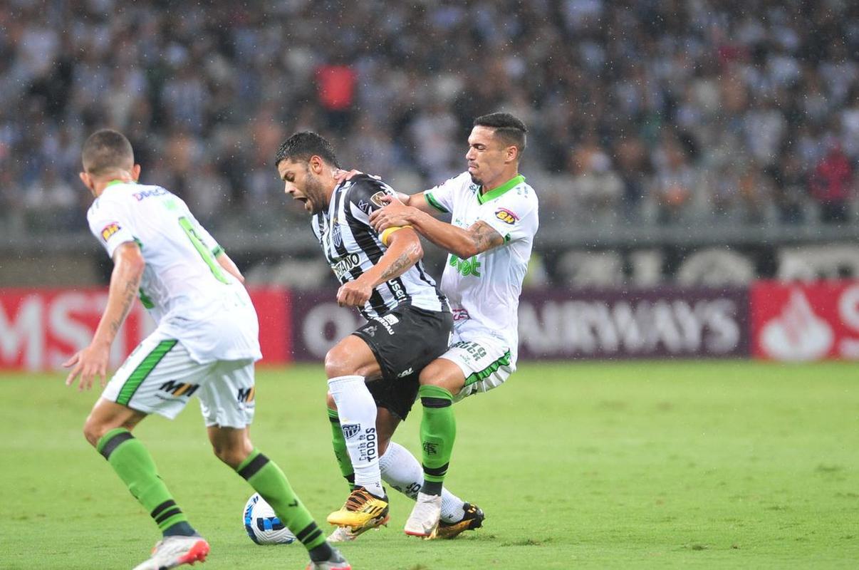 Fotos do clssico entre Atltico e Amrica, no Mineiro, pelo Grupo D da Copa Libertadores 2022