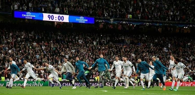 Depois da classificação do Real Madrid, festa merengue e decepção do Bayern no Santiago Bernabéu