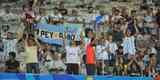 Torcedores na partida entre Argentina e Paraguai, no Mineiro, pela Copa Amrica