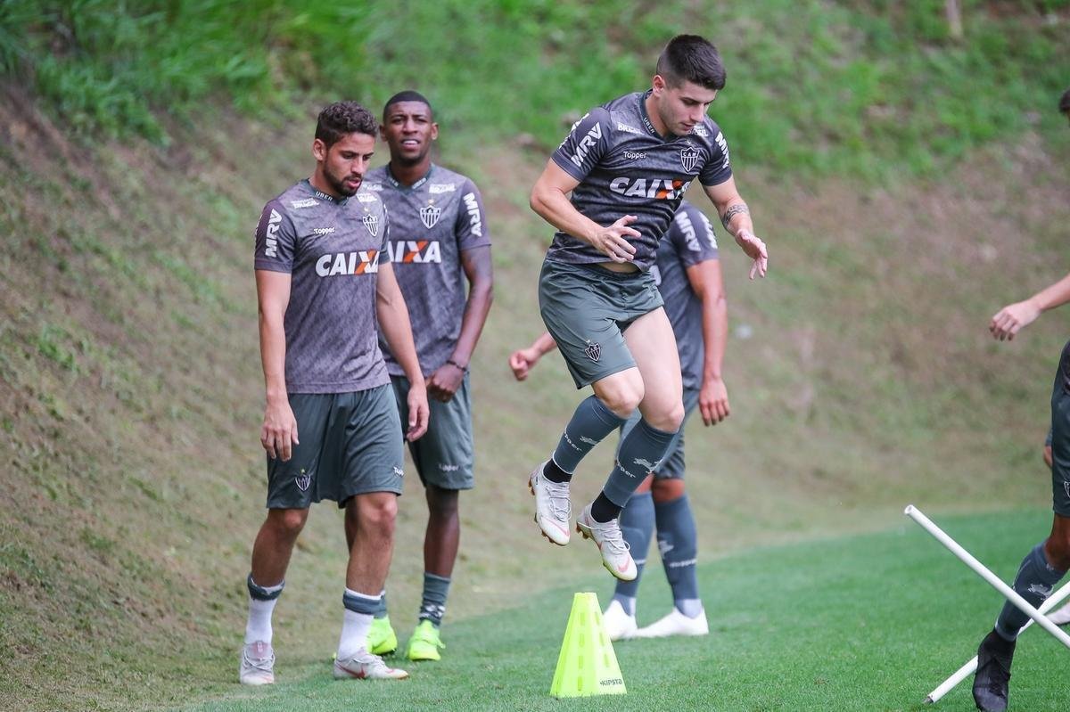 Atltico inicia preparao para enfrentar o Internacional