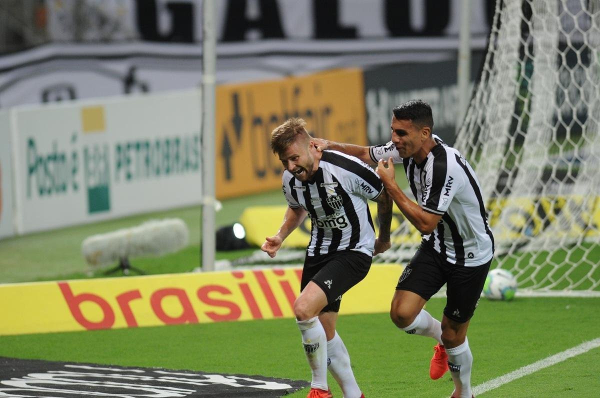 Imagens do jogo entre Atltico e Flamengo, no Mineiro, pelo Brasileiro