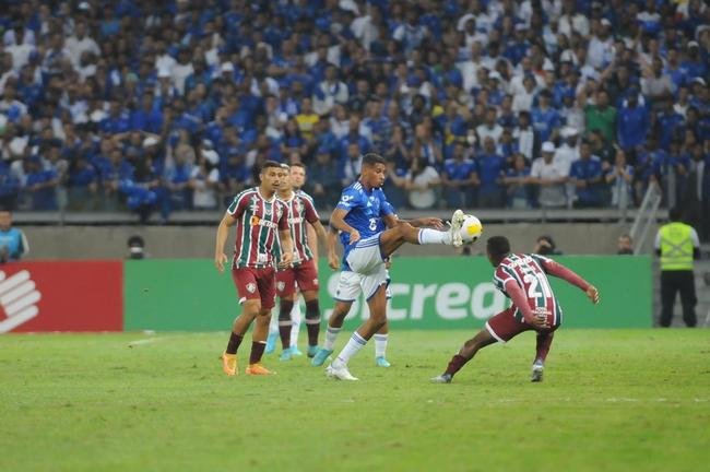 Fotos do jogo de volta das oitavas de final da Copa do Brasil, no Mineiro, entre Cruzeiro e Fluminense (Juarez Rodrigues/EM/DAPress)