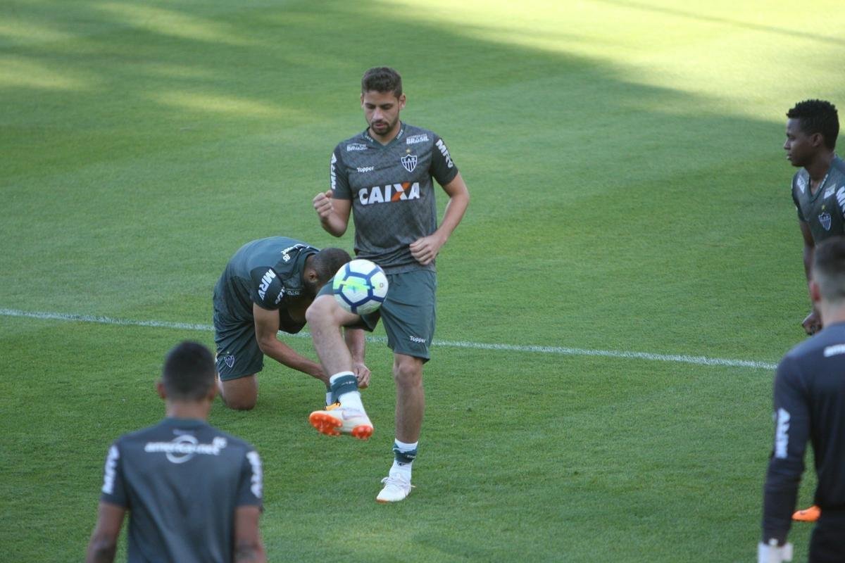 Atltico se prepara para enfrentar o Paran; veja fotos