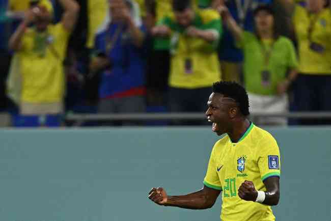 Photos of the duel between Brazil and South Korea, for the round of 16 of the World Cup in Qatar, in Est