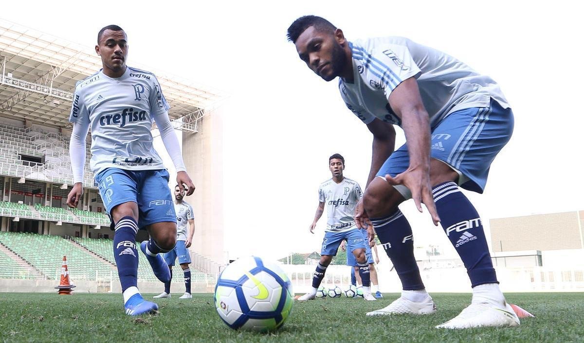 Felipo comandou treino do Palmeiras no Independncia visando ao jogo de quarta, s 21h45, no Mineiro, contra o Cruzeiro, pela semifinal da Copa do Brasil. Time precisa vencer para ir  deciso