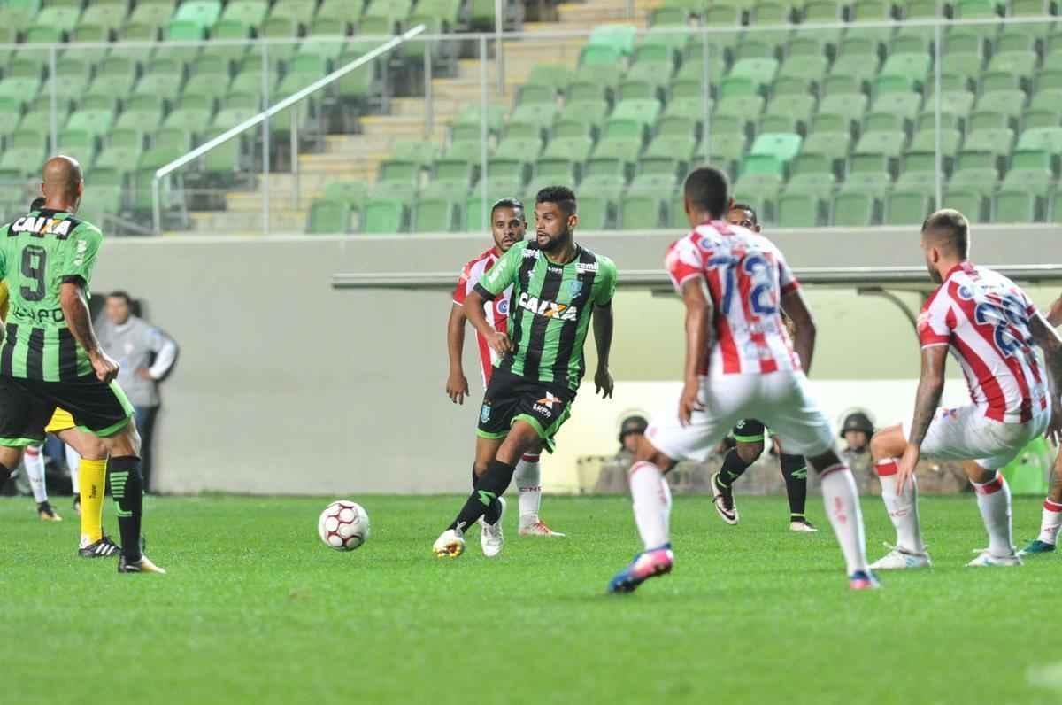 Amrica e Nutico se enfrentaram, no Independncia, pela 20 rodada da Srie B do Brasileiro