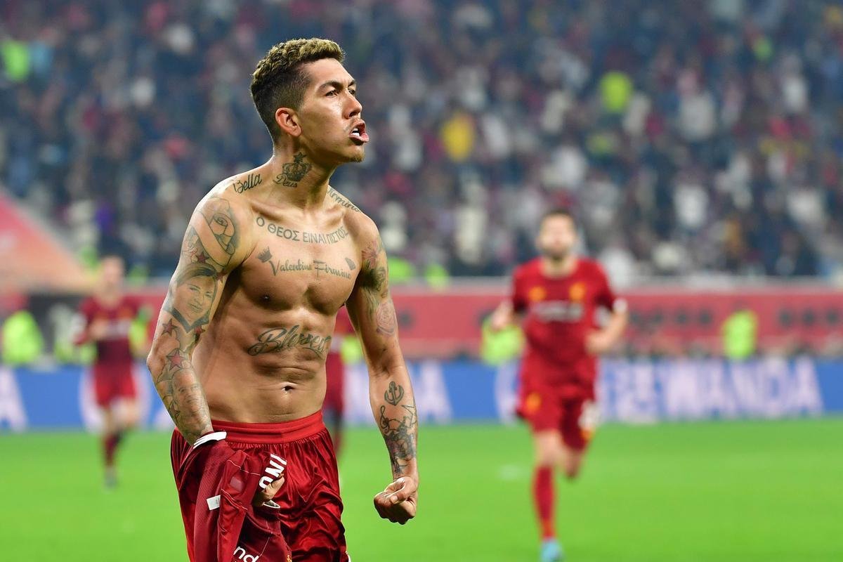 Liverpool abriu o placar no primeiro tempo da prorrogao: gol de Firmino