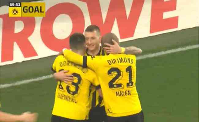 Borussia Dortmund venceu o Colnia por 6 a 1
