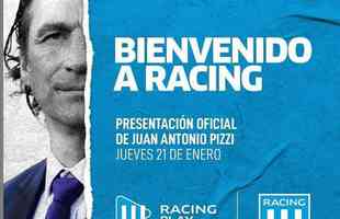 Juan Antonio Pizzi, treinador (Racing, da Argentina)
