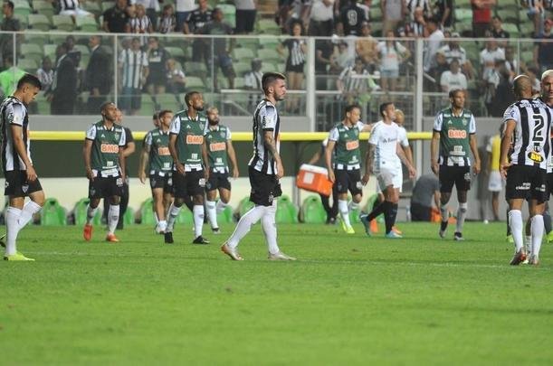 Fotos do jogo entre Atltico e Grmio