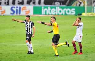 No segundo tempo, Atltico abriu o placar com gol de Hulk, em cobrana de pnalti