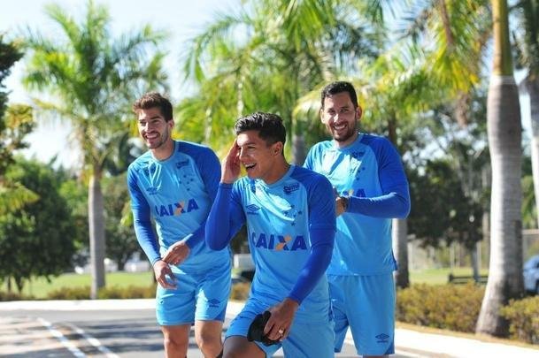 Lucas Romero pelo Cruzeiro na temporada 2018