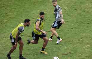 Fotos do ltimo treino do Atltico antes de pausa para festas de fim de ano