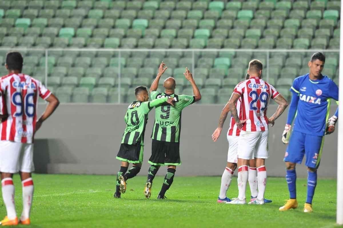 Amrica e Nutico se enfrentaram, no Independncia, pela 20 rodada da Srie B do Brasileiro