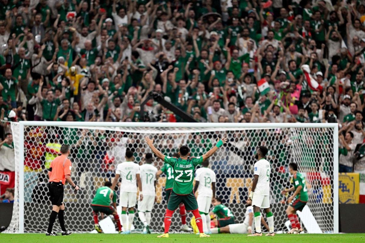 Fotos do duelo entre Arbia Saudita e Mxico, nesta quarta-feira (30/11), no Lusail Stadium, na cidade de Lusail, pelo Grupo C da Copa do Mundo do Catar