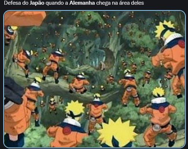 Memes da derrota da Alemanha para o Japão