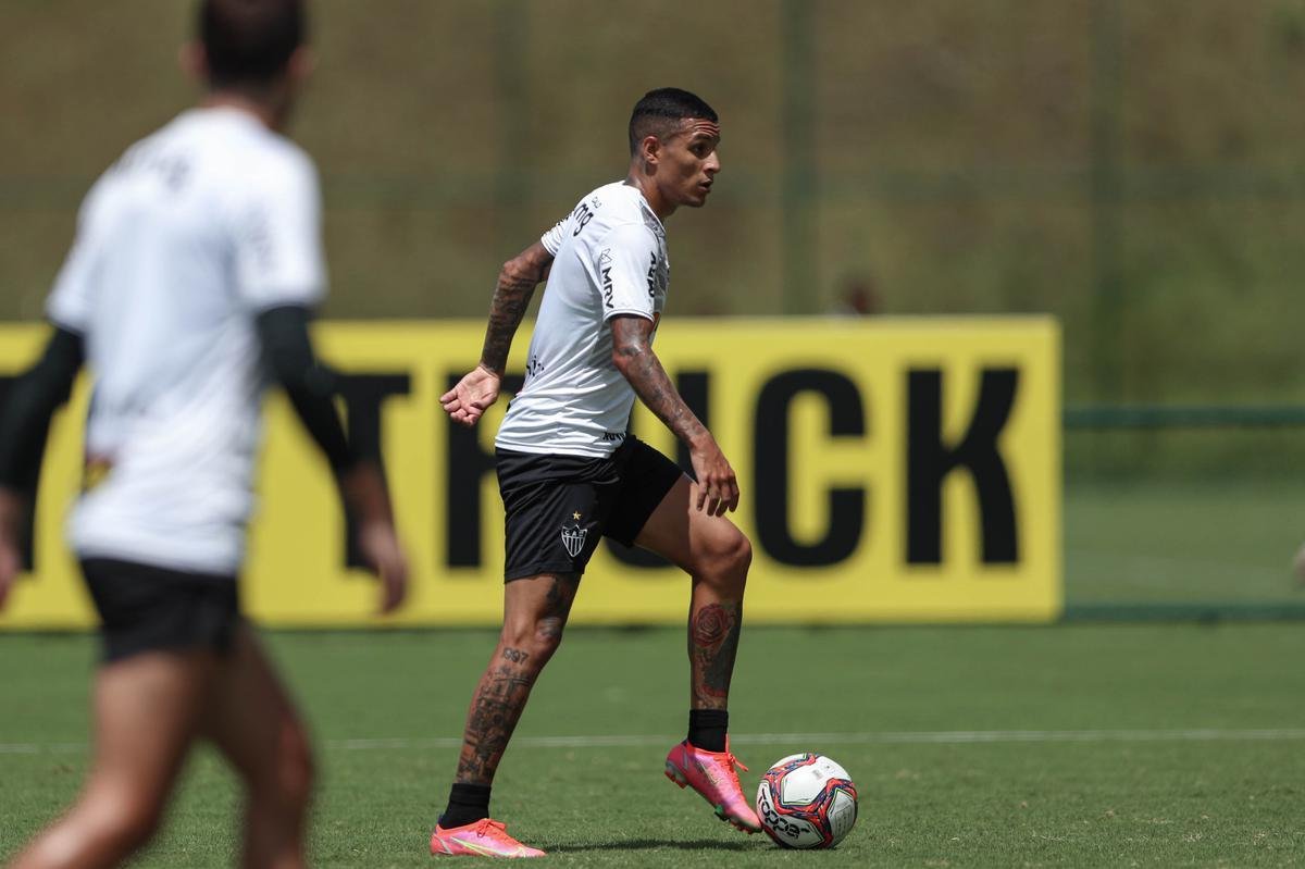 Treino do Atltico em 15/3/2021, na Cidade do Galo