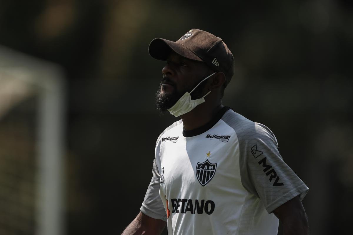 Fotos do treino do Atltico nesta segunda-feira, 13 de setembro de 2021