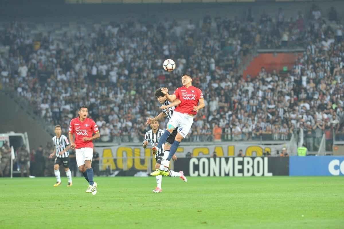 Atltico e Jorge Wilstermann se enfrentaram, no Mineiro, pelas oitavas de final da Libertadores