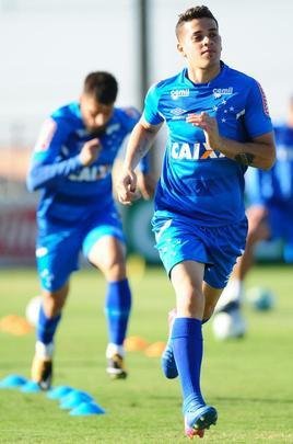 Fotos do ltimo treino do Cruzeiro antes do jogo contra o Grmio pela Primeira Liga (Gladyston Rodrigues/EM D.A Press)