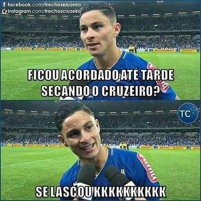 Cruzeirenses pegam no pé de flamenguistas e atleticanos após penta da Copa do Brasil